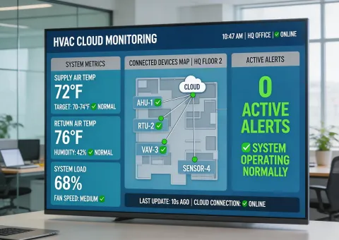 IoT cloud monitoring platform dashboard